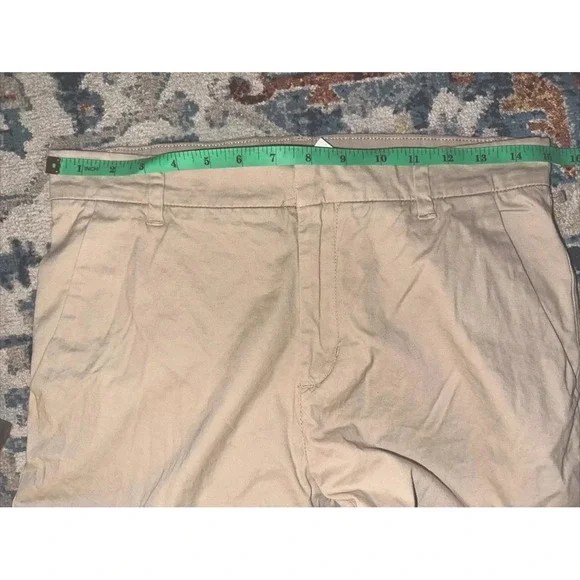 NWT H&M LOGG Label of Graded Goods Beige Khaki Pants Slim Fit Size 6 - Picture 6 of 9